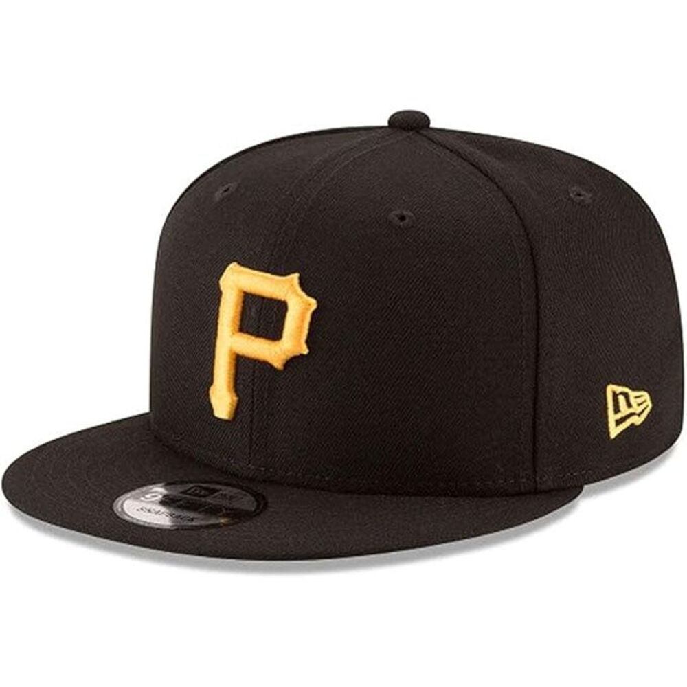 New Era 9Fifty Pittsburgh Pirates Snapback Hat - Black
